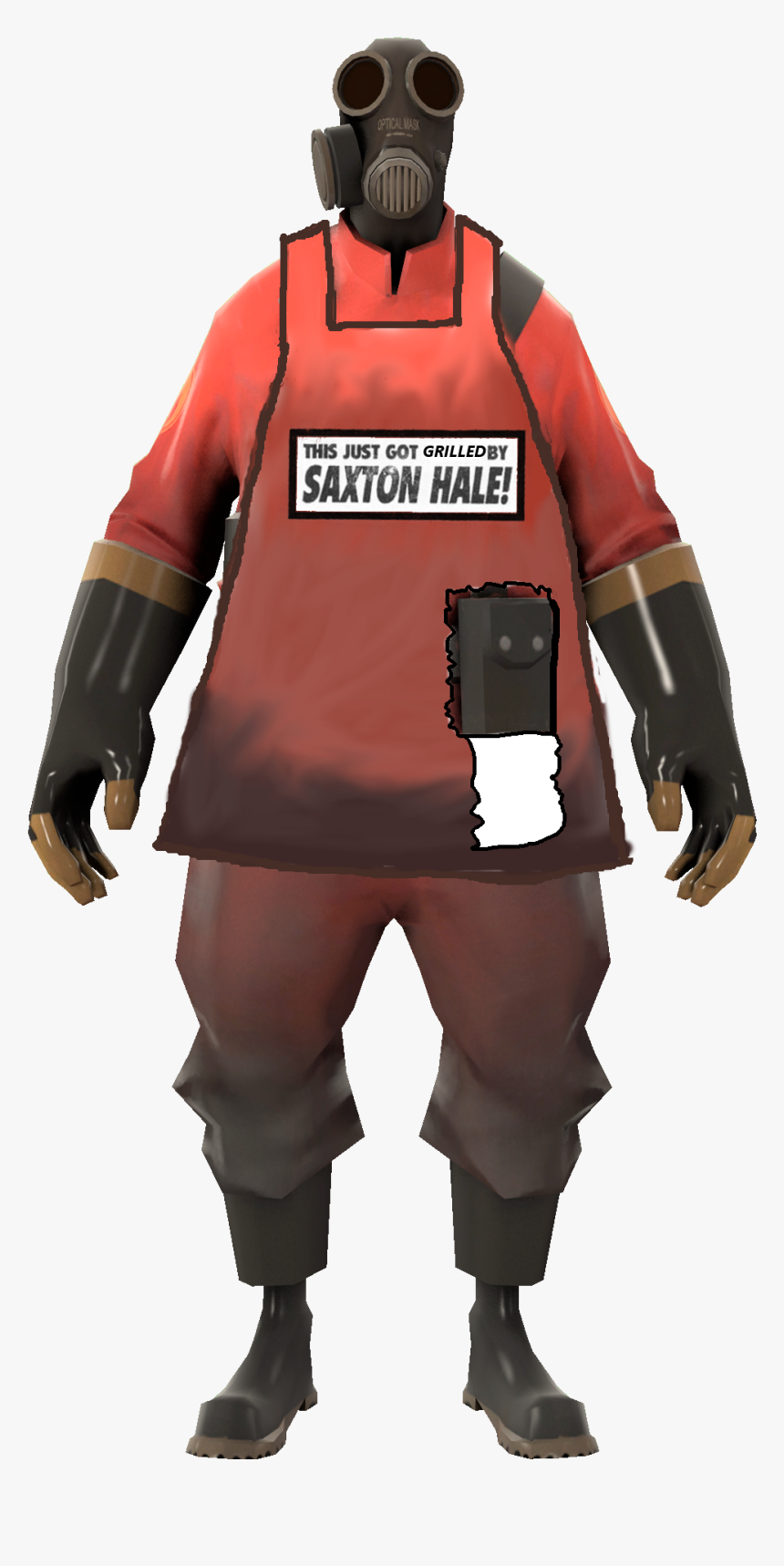 Team Fortress 2 Pyro - Spy And Pyro Spyro, HD Png Download