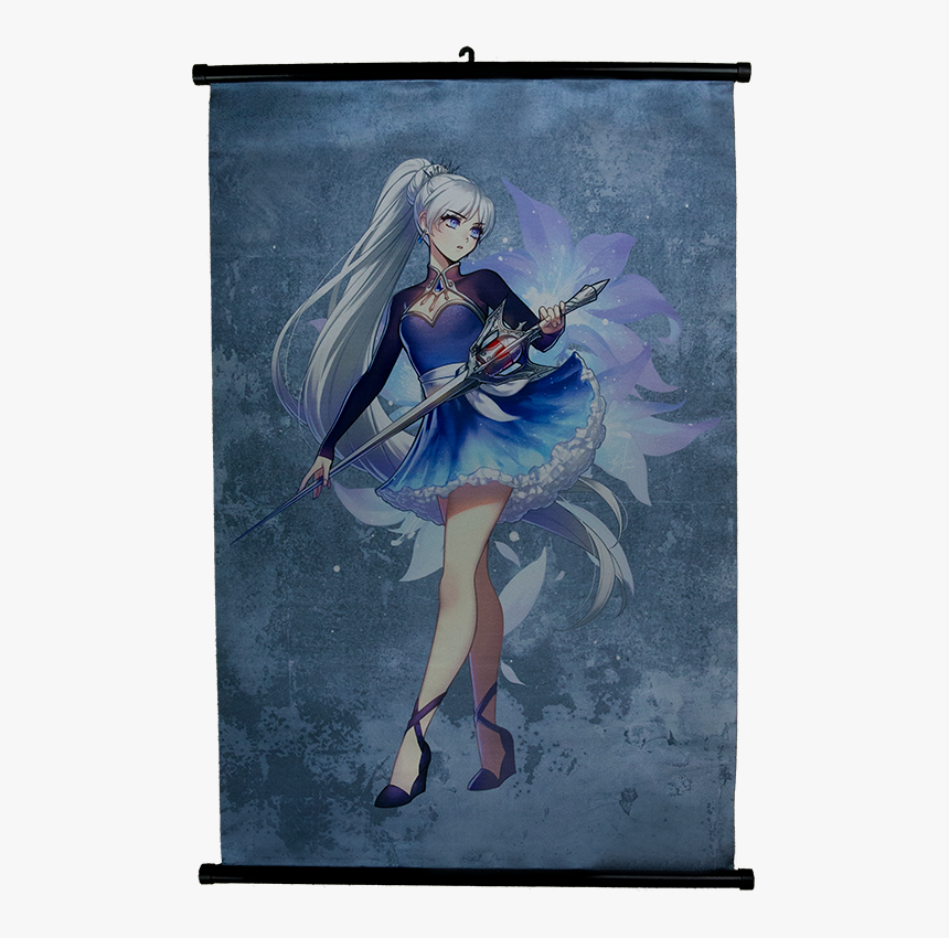 Rwby Weiss Wall Scroll, HD Png Download