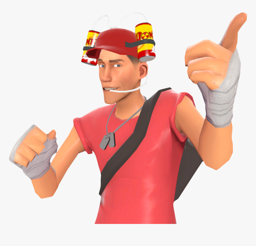 Tf2 Scout Bonk Hat, HD Png Download