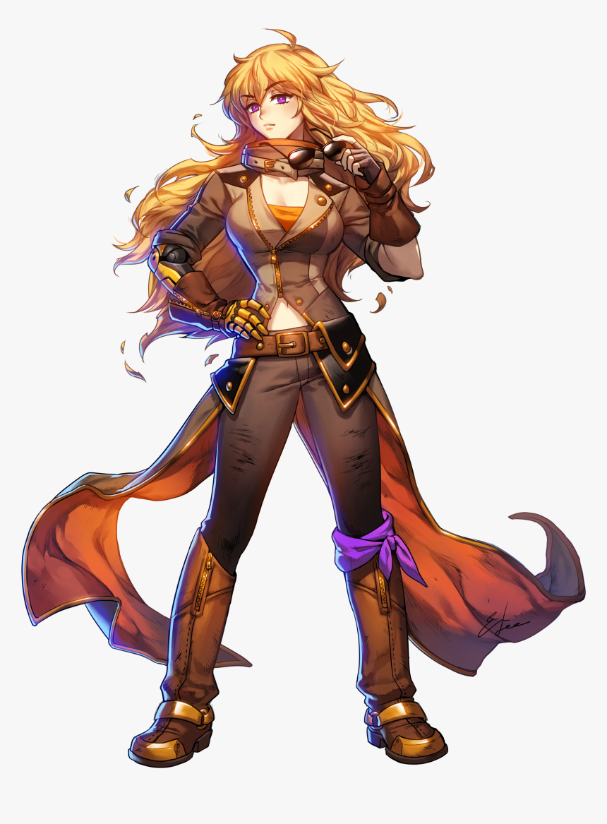 Yang Xiao Long Rwby Art - Yang Xiao Long Png, Transparent Png