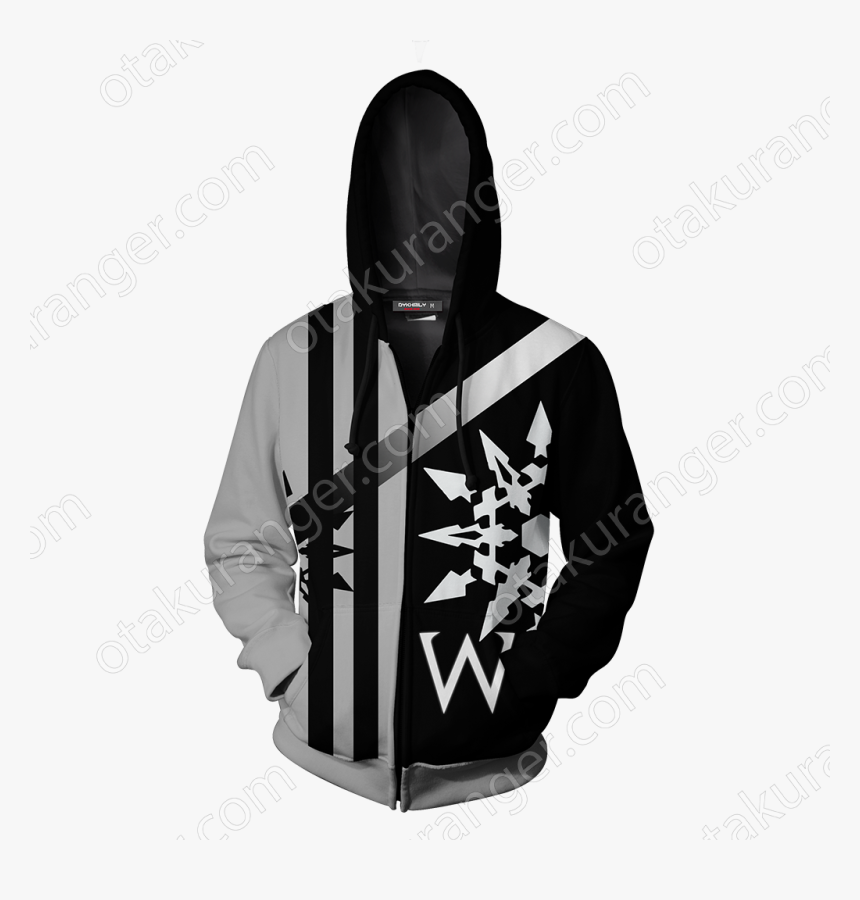 Rwby Weiss Schnee Zip Up Hoodie - Assassin's Creed Hoodie, HD Png Download