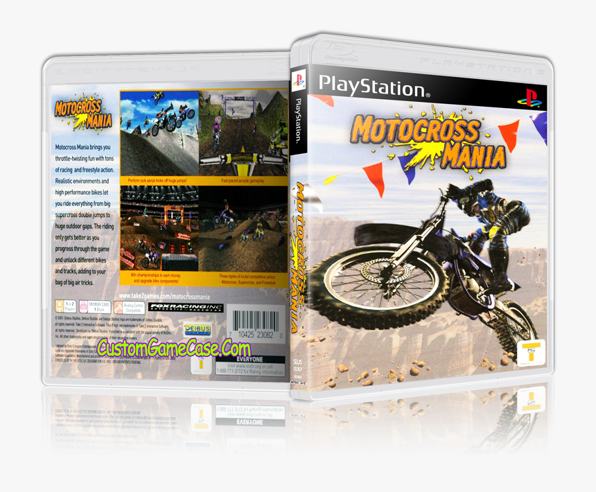 Sony Playstation 1 Psx Ps1 , Png Download - Motocross Mania Ps1, Transparent Png
