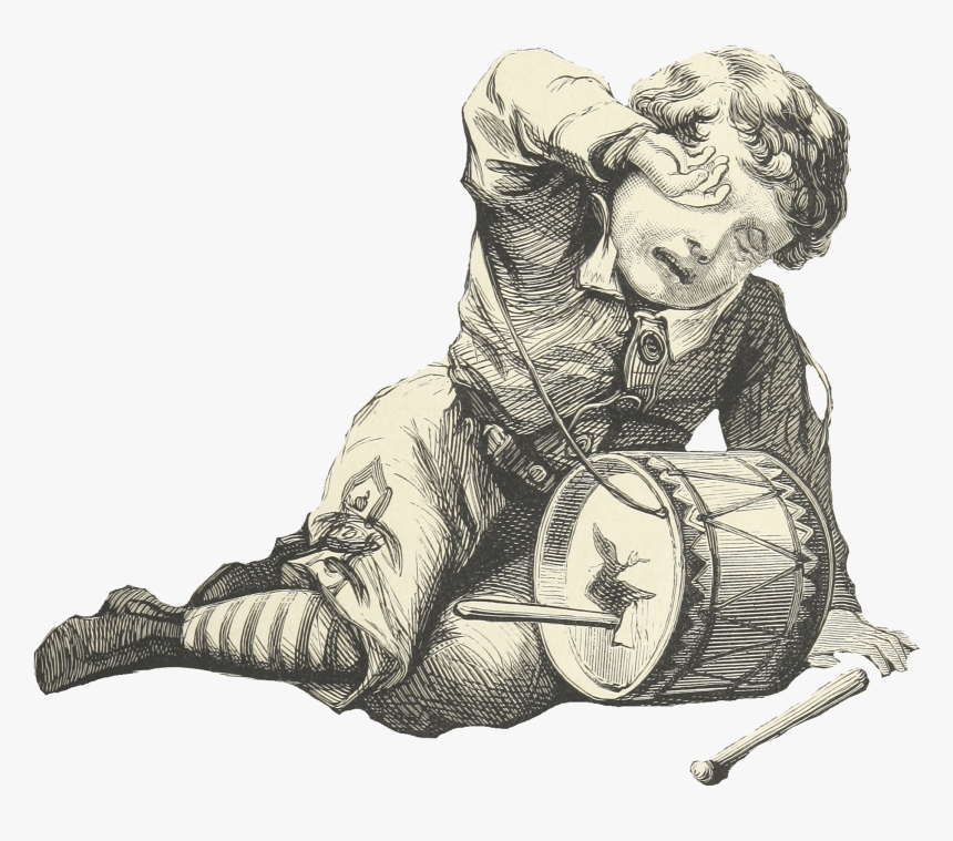 Vintage Victorian Drummer - Victorian Png, Transparent Png