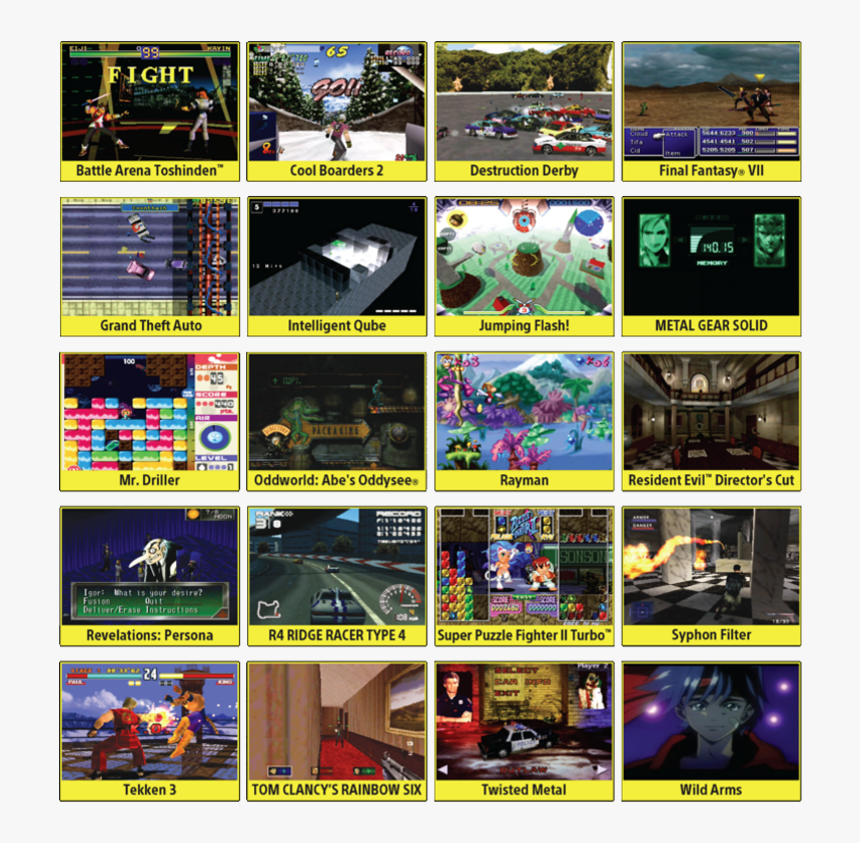 เกมส์ เพล ย์ ส เต ชั่ น 1, HD Png Download