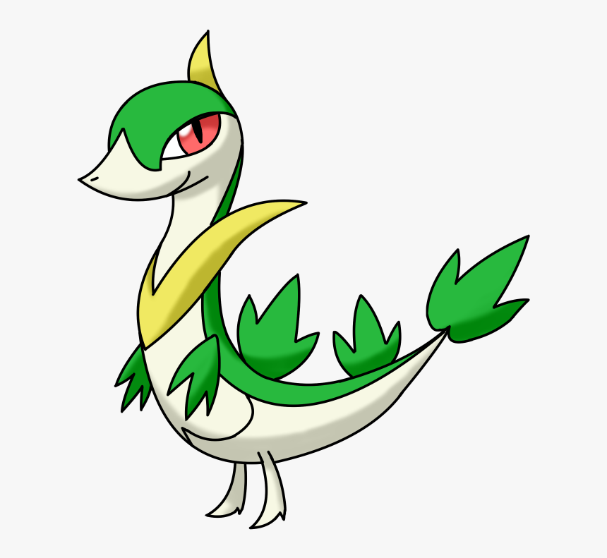 Servine Is The Middle Form Of Snivy, Who Is Objectively, HD Png Download