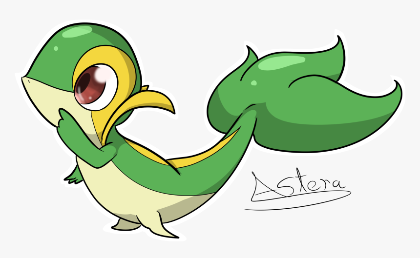 Little Snivy - Cartoon, HD Png Download