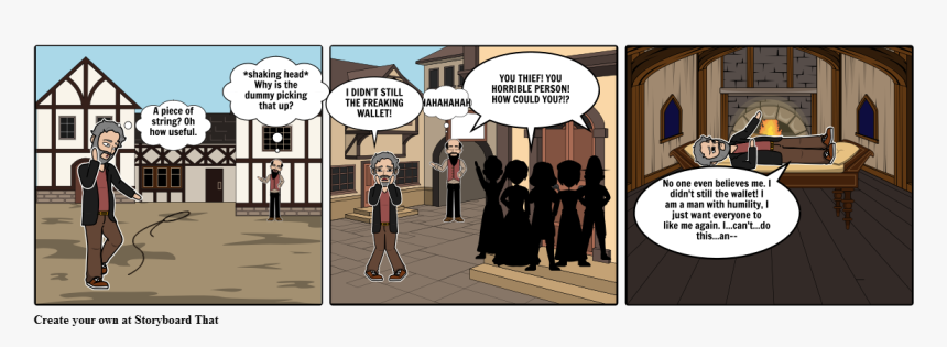 Piece Of String Comic, HD Png Download