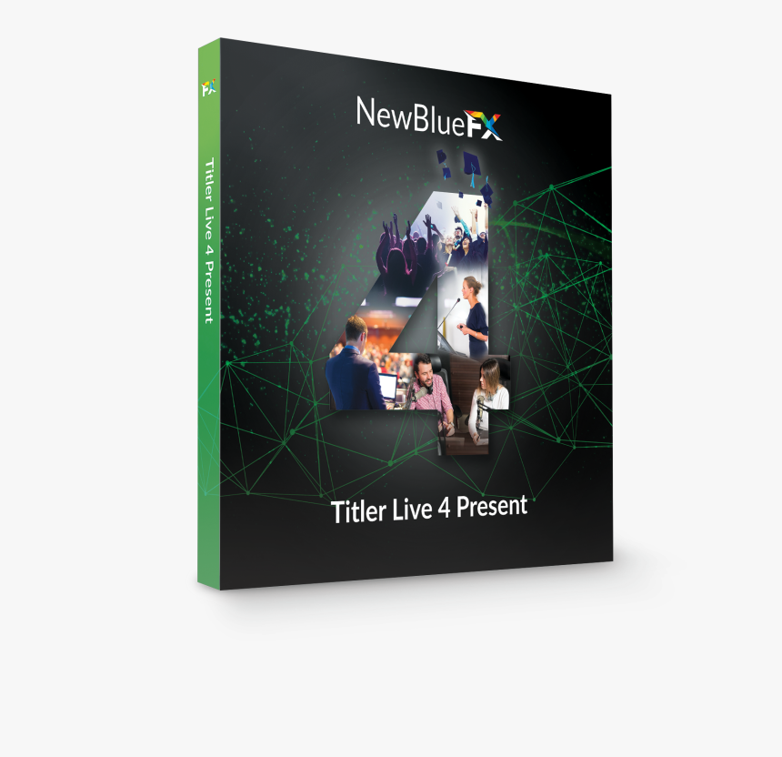 Newbluefx Titler Live 4 Broadcast, HD Png Download