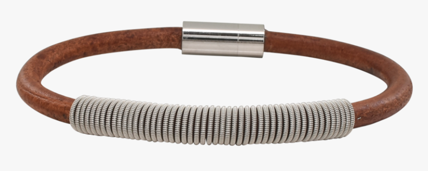 Wound Up Leather Bracelet - Bangle, HD Png Download
