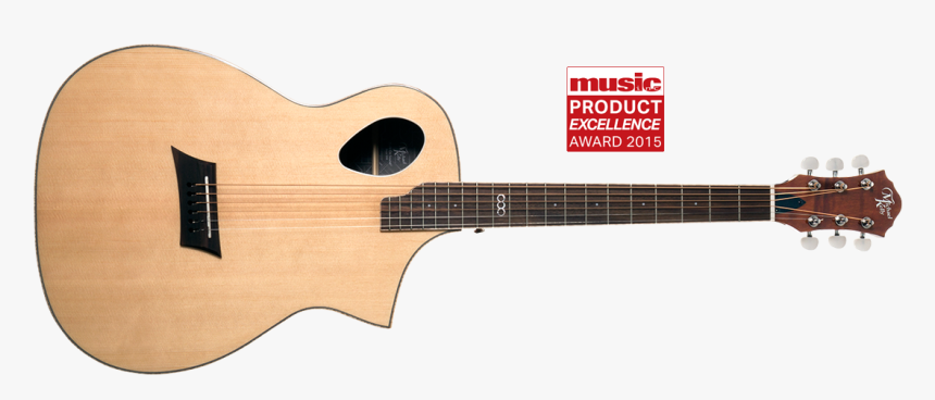 Acoustic Guitar With Strat Neck, HD Png Download