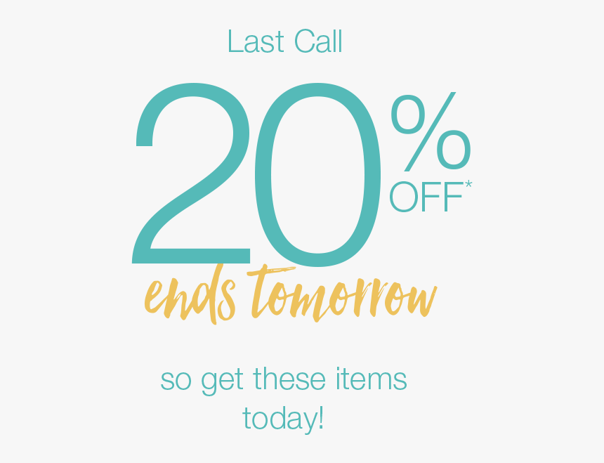 20% Off Ends Tomorrow - Graphic Design, HD Png Download