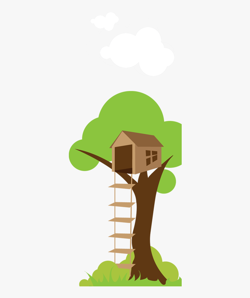 The Playschool Treehouse - Clipart Of Birds On Tree, HD Png Download