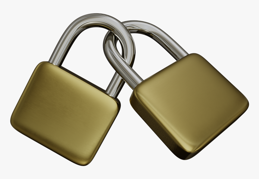Cadenas, Sécurité, Fermée, Privé, 3d, Mélangeur - Security, HD Png Download