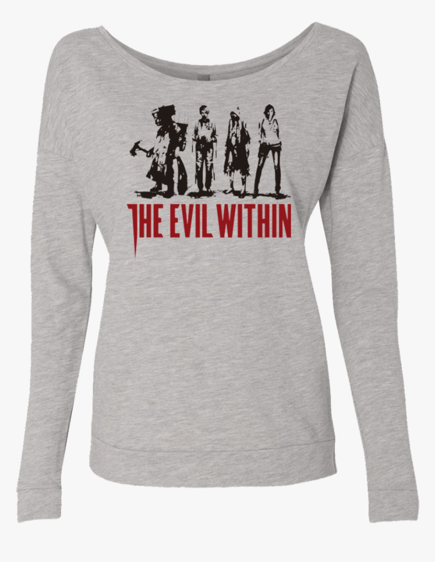 The Evil Within French Terry Scoop - T Shirt For Doctors, HD Png Download