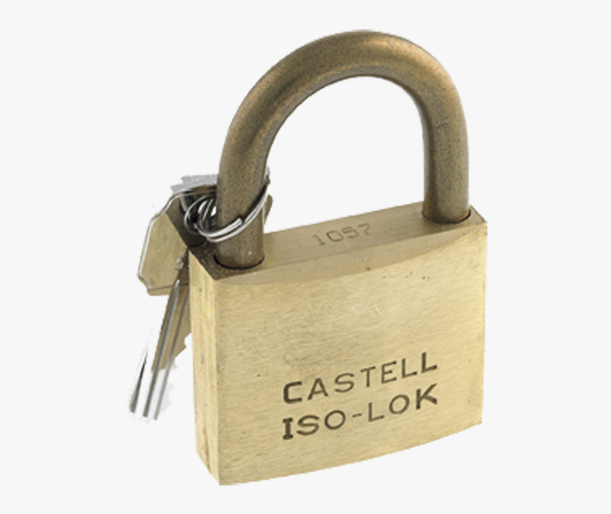Cadenas Iso-lok® Laiton Corps 30mm Anse 15 Mm Combinaisons - Castell Iso Lok Padlocks, HD Png Download