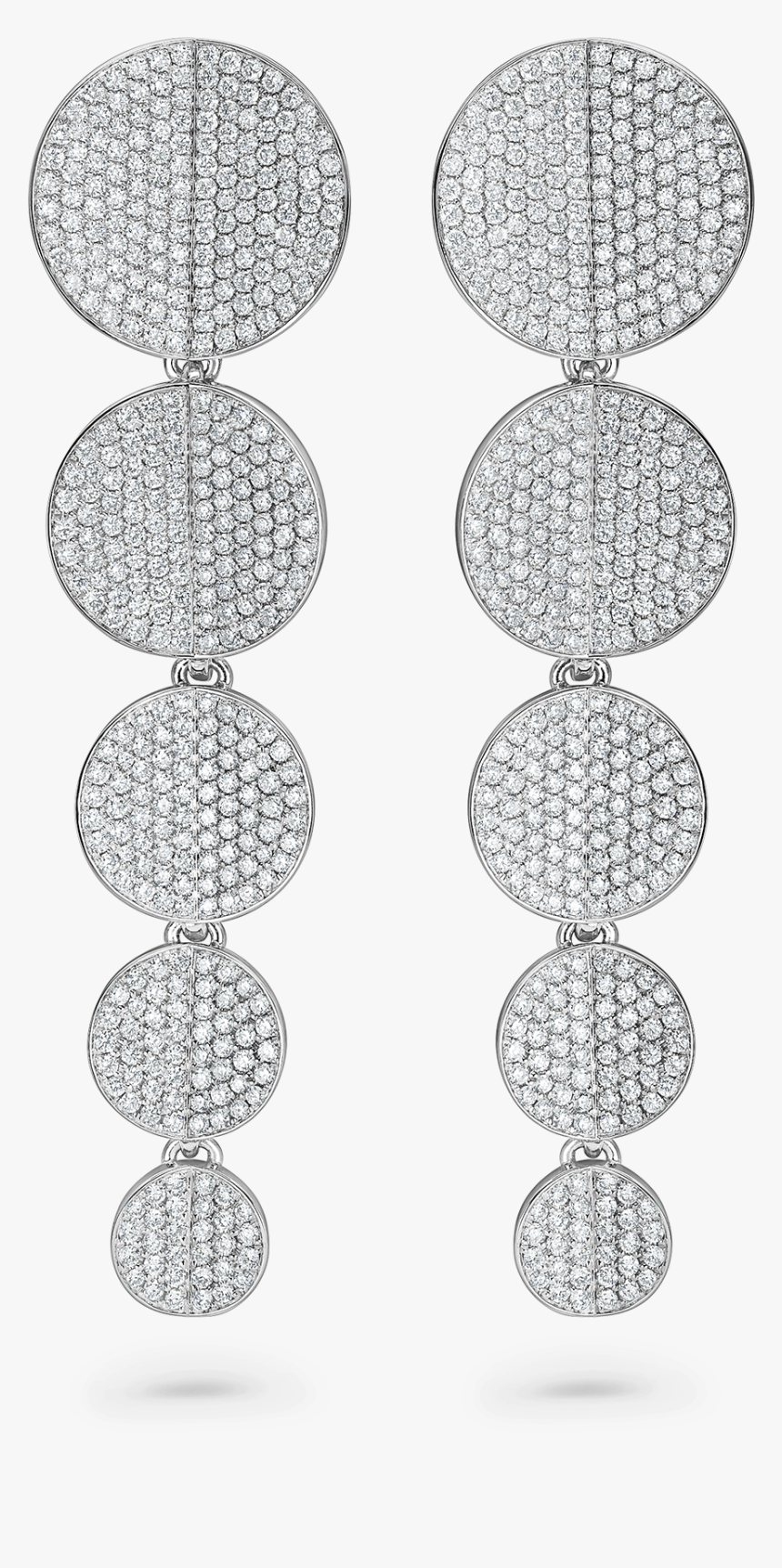 Bucherer Fine Jewellery Clips, White Gold - Circle, HD Png Download