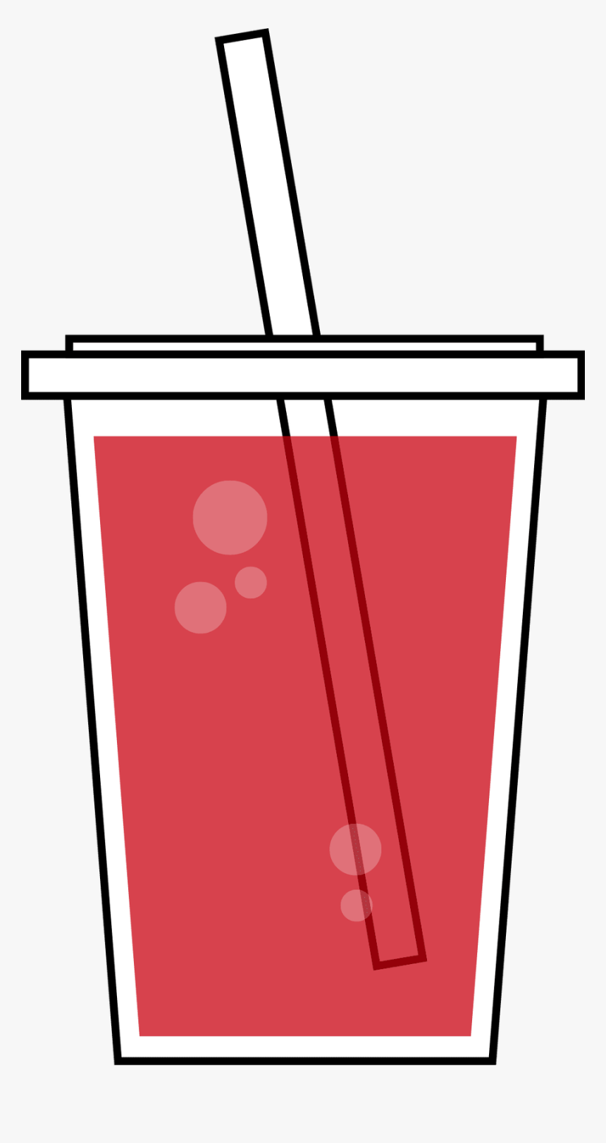 Red Drink Clipart, HD Png Download