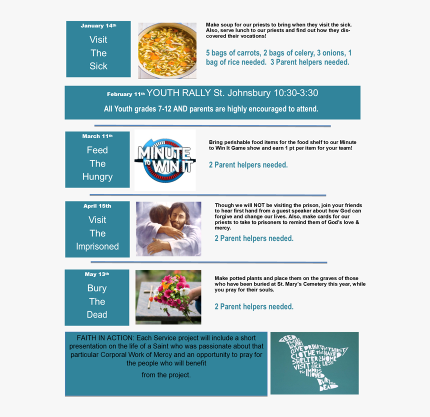 Young Apostles Visit Clips And Reels - Brochure, HD Png Download