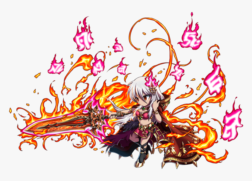 Ember Charm Fiora Brave - Brave Frontier Fiora, HD Png Download