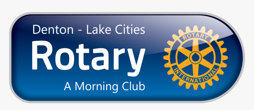 Denton Lake Cities Rotary Logo - Rotary Club, HD Png Download