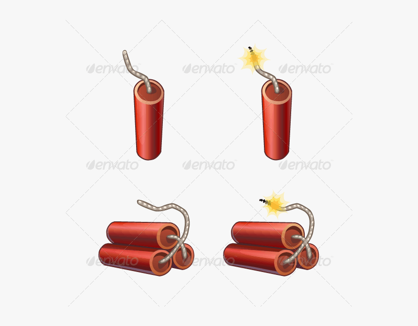 Dynamite Vector Fuse - Dynamite Sprite, HD Png Download