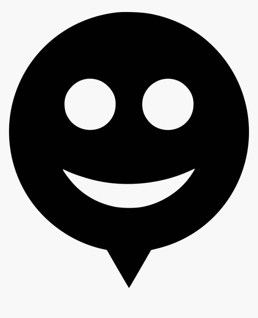Transparent Emotion Png - Black Angry Smiley, Png Download