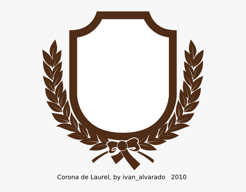 Crest Leaves Png - Badge Leaves, Transparent Png