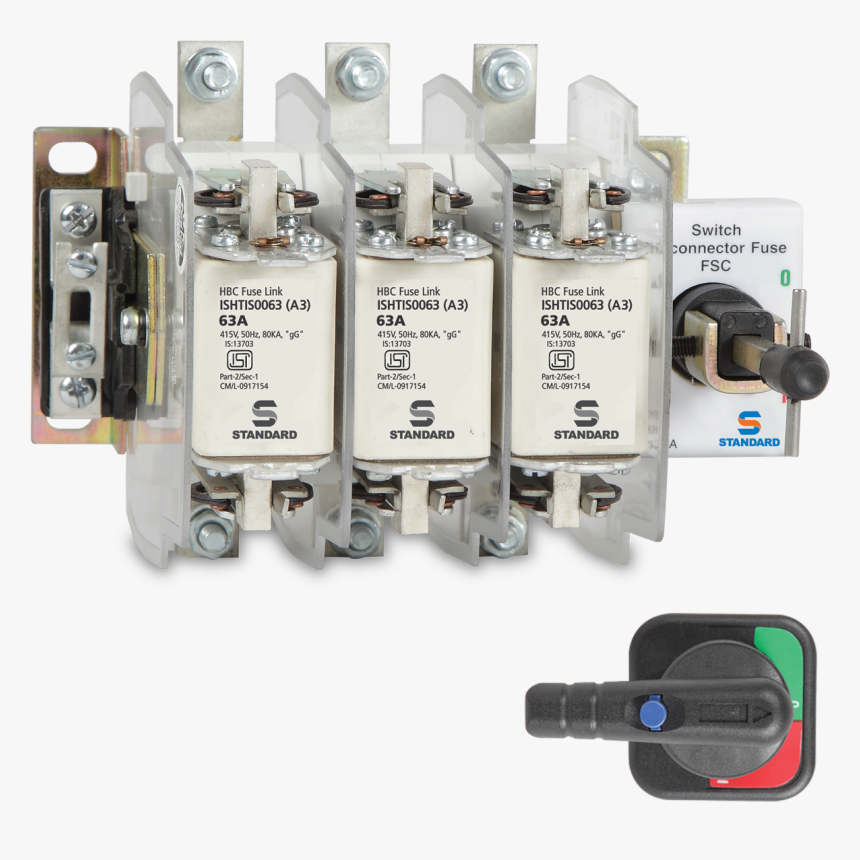 Sdf Switch Disconnector Fuse Unit With Open Execution - Sdf Fuse, HD Png Download