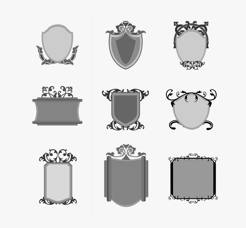 Crest, Emblem, Badge, Symbol, Award, Shape, Element - Symbol, HD Png Download