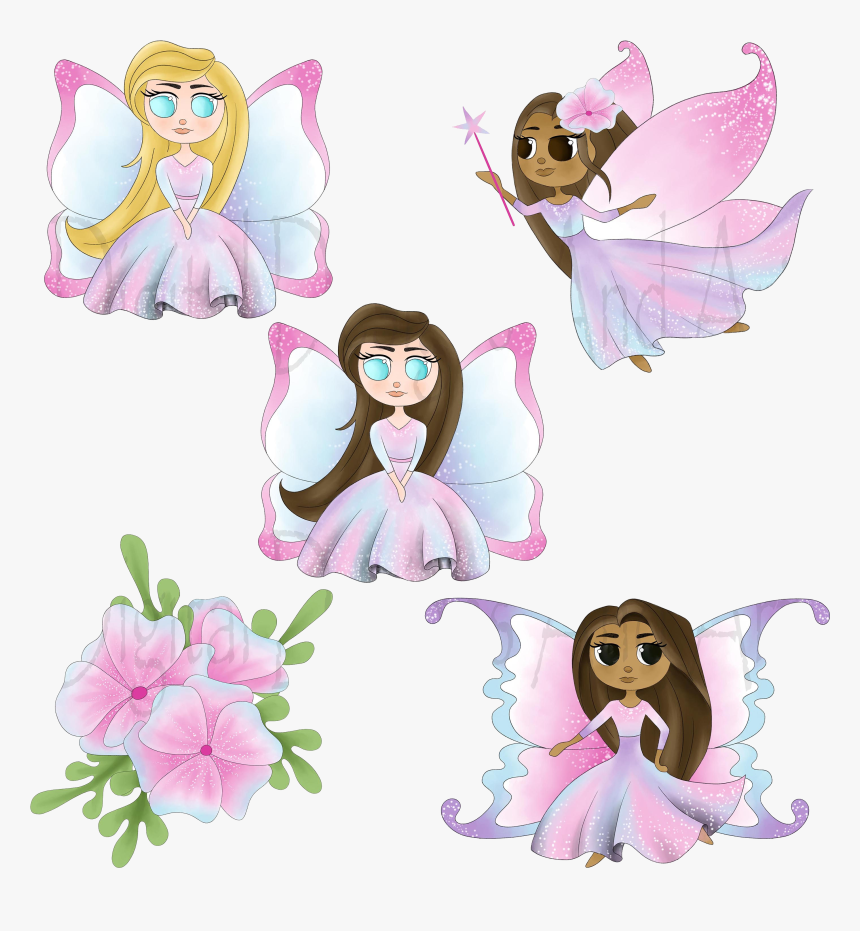 Butterfly Clipart Fairy Magical Illustration This Is - Cartoon, HD Png Download