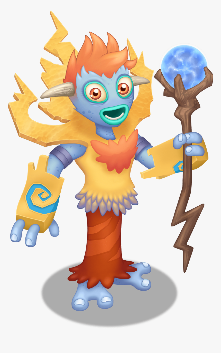 Galvana Holding Magical Stick - My Singing Monsters Celestial, HD Png Download
