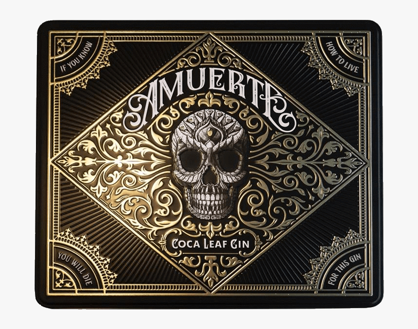 Amuerte Gin Black Box 
 Class - Gin Amuerte Cofanetto Regalo, HD Png Download
