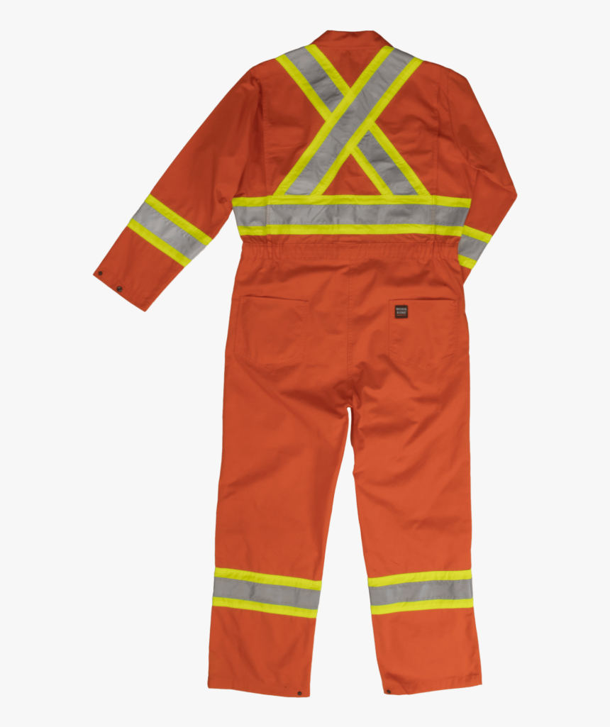 Tough Duck Mens Lined Bib Safety Overall Solid Orange - Pajamas, HD Png Download