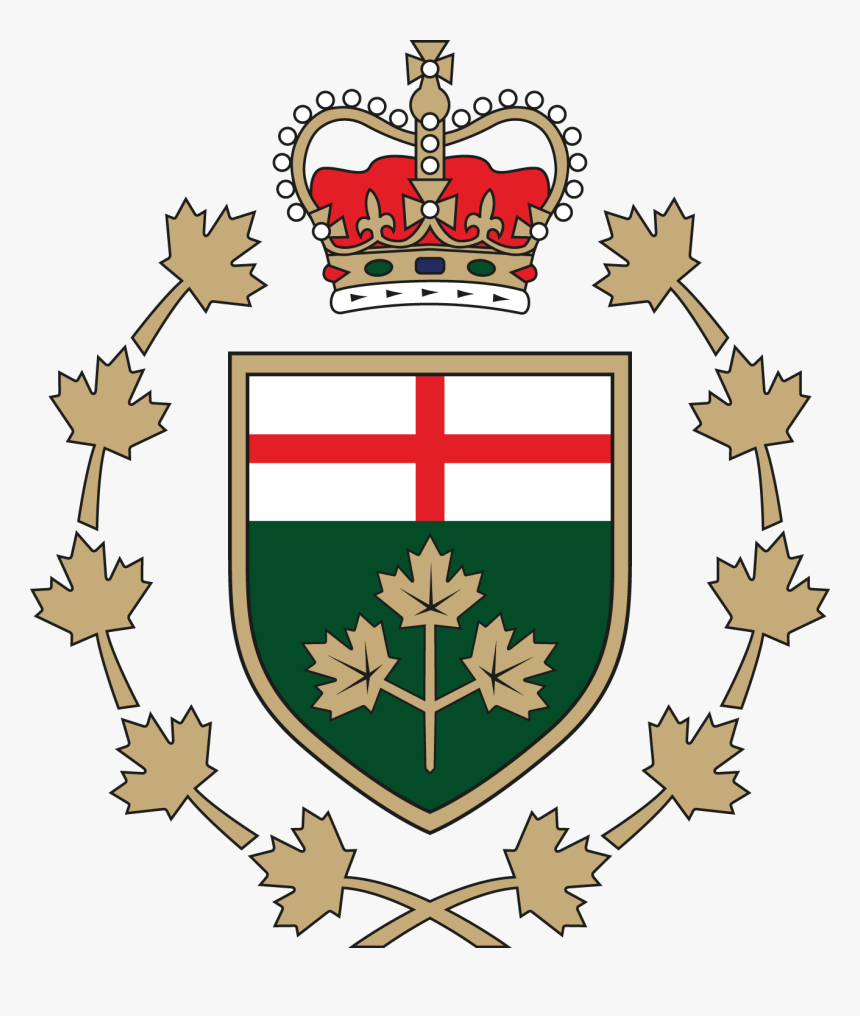Lieutenant Governor’s Emblem - Ontario Crest, HD Png Download