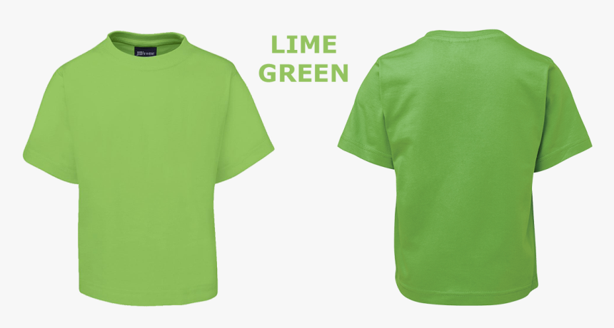 Custom Printed Kids T Shirts Lime Green - Sky Blue Shirt Png, Transparent Png