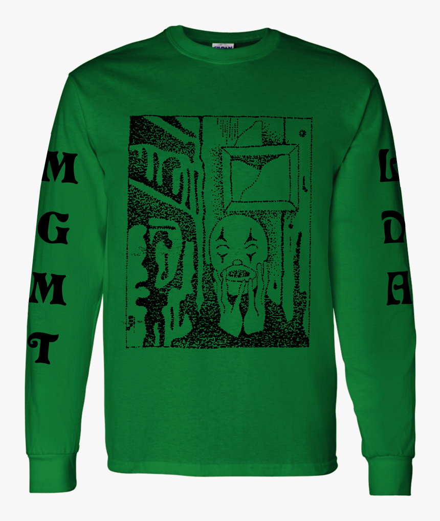 Little Dark Age [green] L/s T-shirt - Little Dark Age Vinyl, HD Png Download
