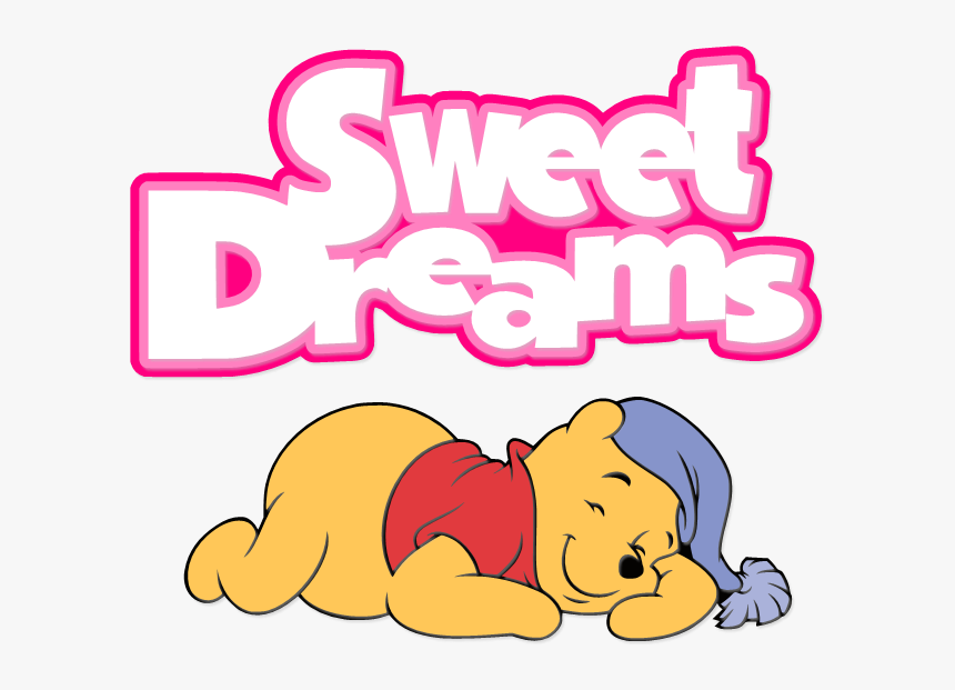 Dreams Clipart Sweet - Sweet Dreams Winnie The Pooh, HD Png Download