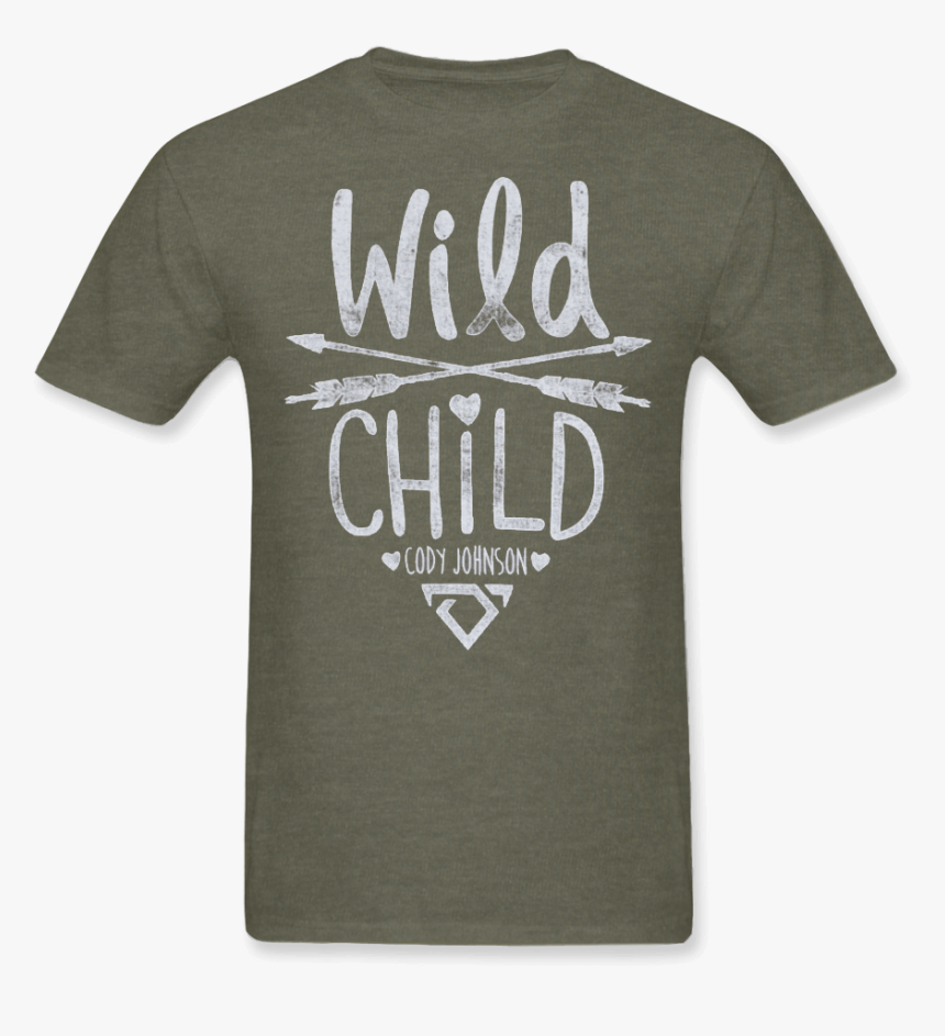 Wild Child Military Green Youth Shirt 
 Title Wild - Active Shirt, HD Png Download