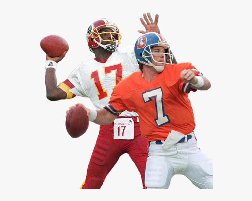 Super Bowl Xxii - Passing John Elway Broncos, HD Png Download