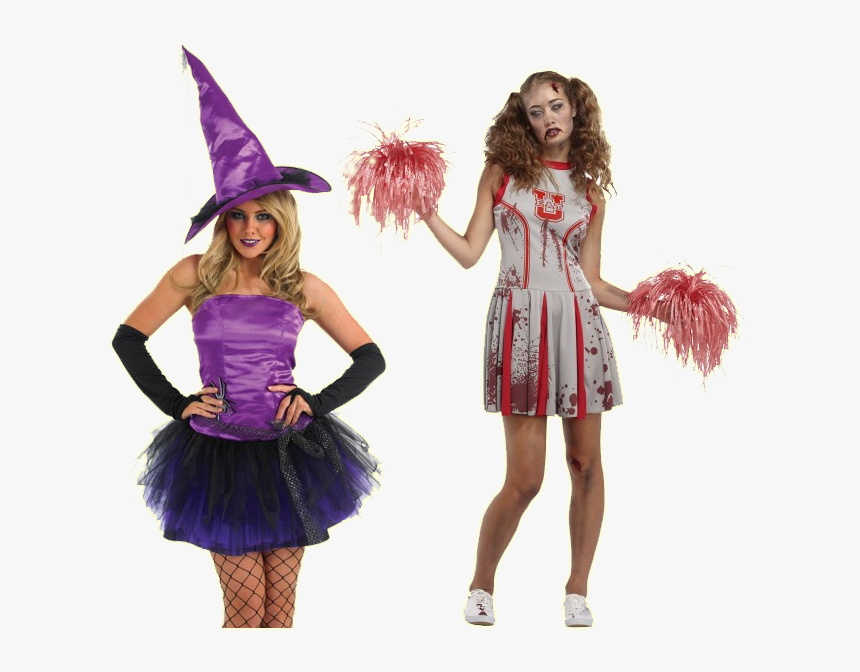 Women Halloween Costumes - Dead Cheerleader For Halloween Adult, HD Png Download