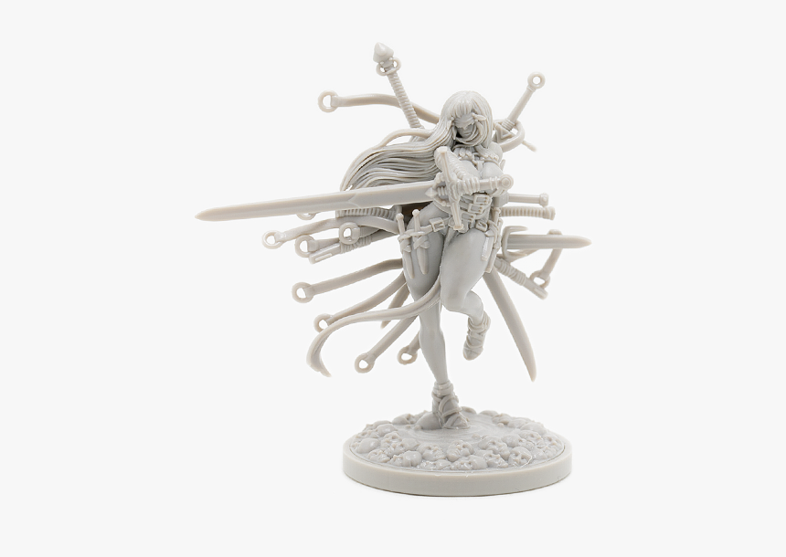 Kingdom Death White Speaker Sword Hunter, HD Png Download