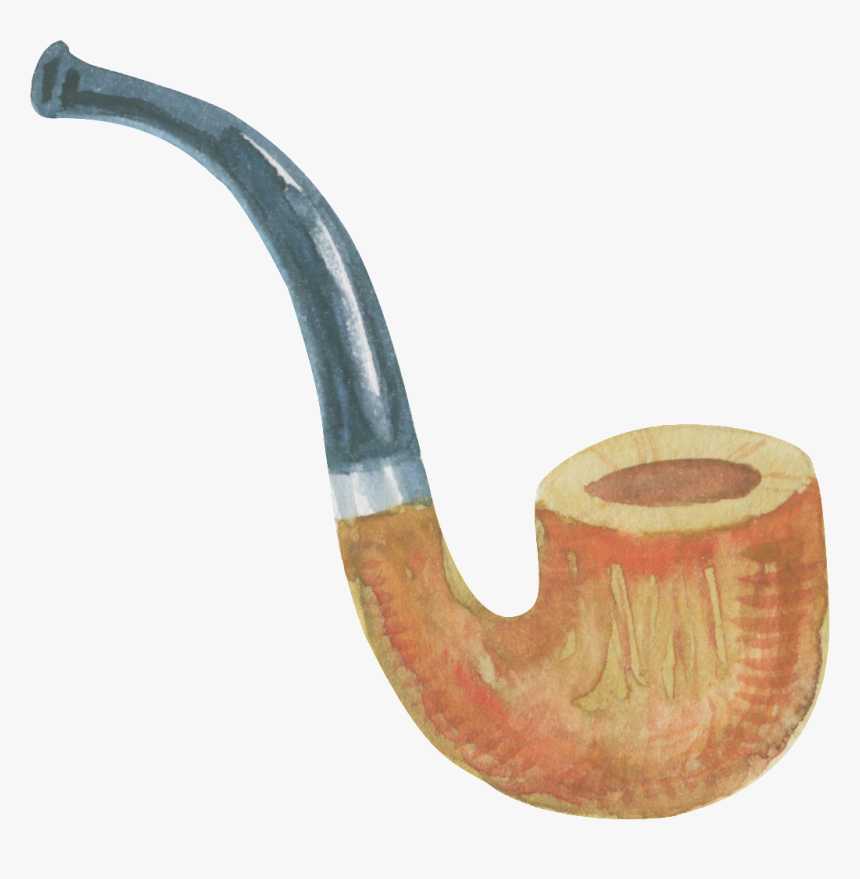 Hand Painted Smoke Bomb Png Element - Pipe, Transparent Png