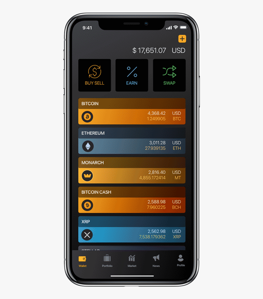 Coinbase Wallet Ui Airdrop Ico, HD Png Download