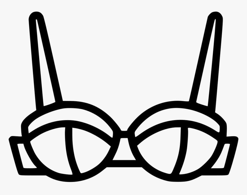 Cloth Inner Women Bra Under Garments Comments Clipart - Woman Bra Icon Png, Transparent Png