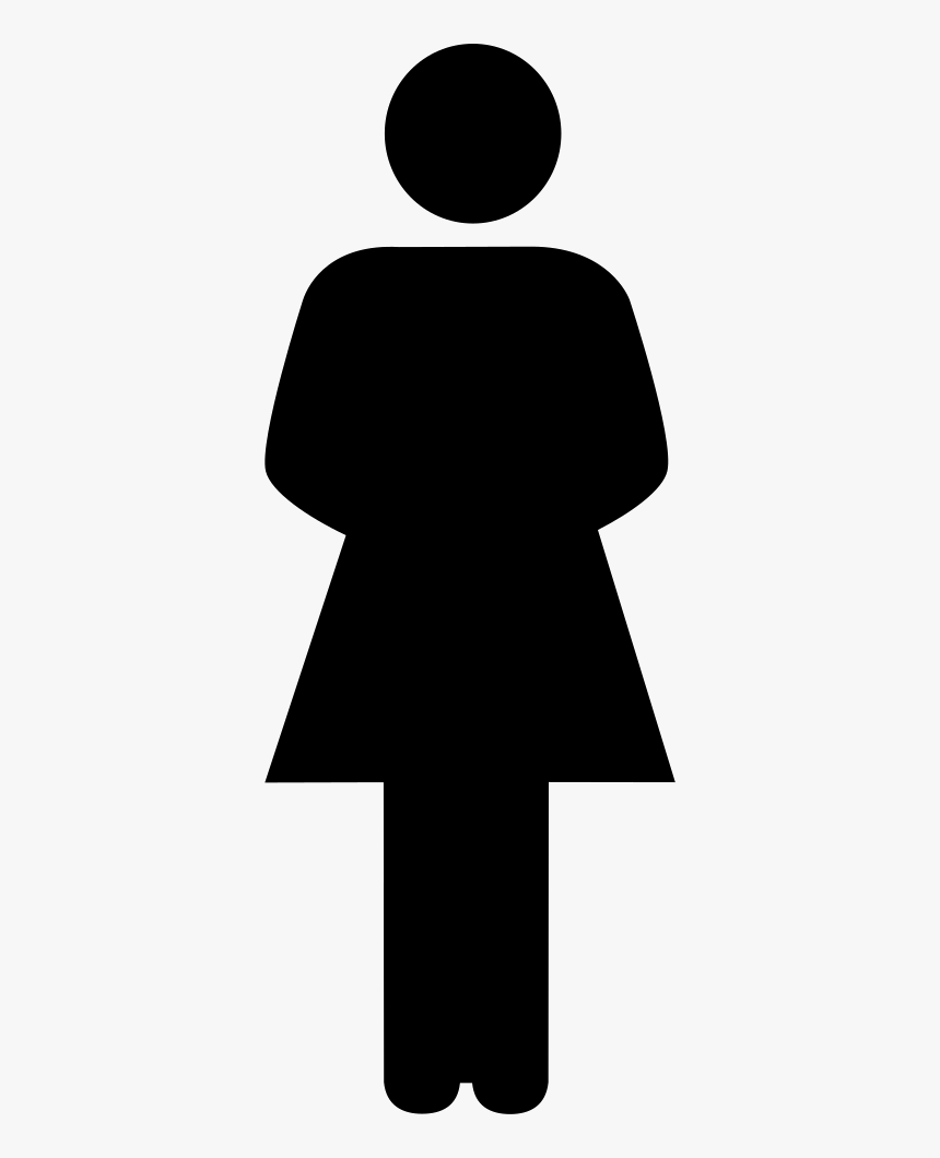 Silhouette Png Of Woman, Transparent Png