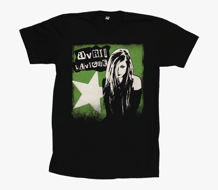 Avril Lavigne Black Star Tour T Shirt, HD Png Download