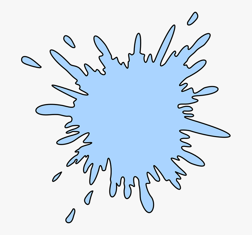 Spot, Paint, Drip, Design, Element, Texture, Stain - Splash Clipart, HD Png Download