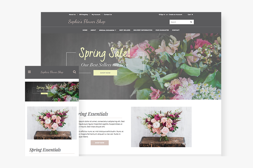 Sophie S Flowers - Bouquet, HD Png Download
