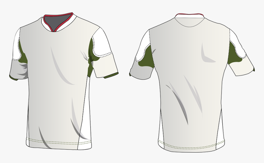 T-shirt, Sports, Football, Fun, Player, Uniform - Playera De Futbol Vector, HD Png Download