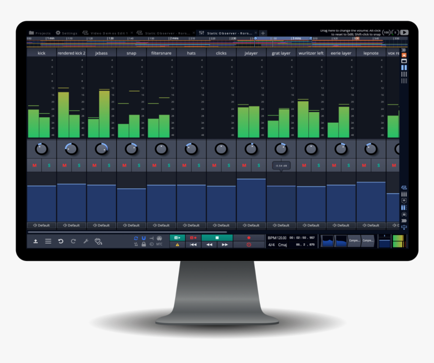 Tracktion Software Waveform V10 0.24, HD Png Download